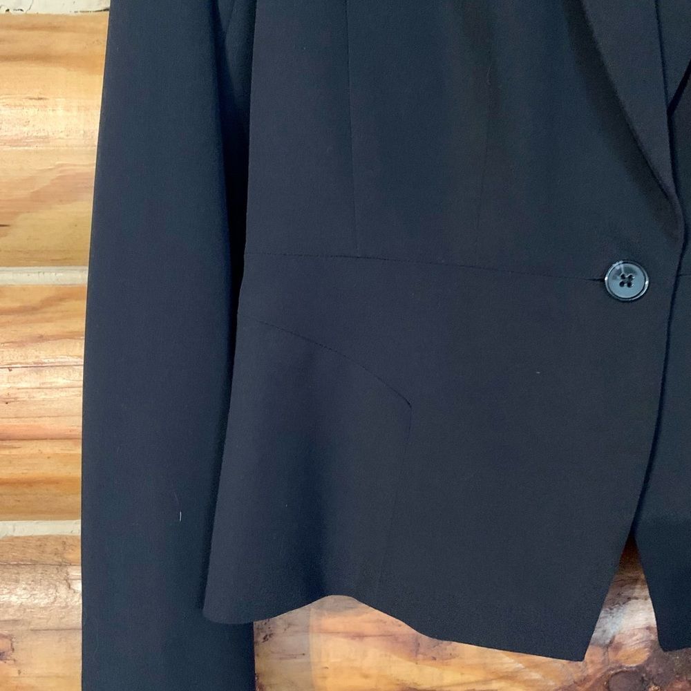 Worthington Black Suit Jacket Size 6 - Picture 5 of 8